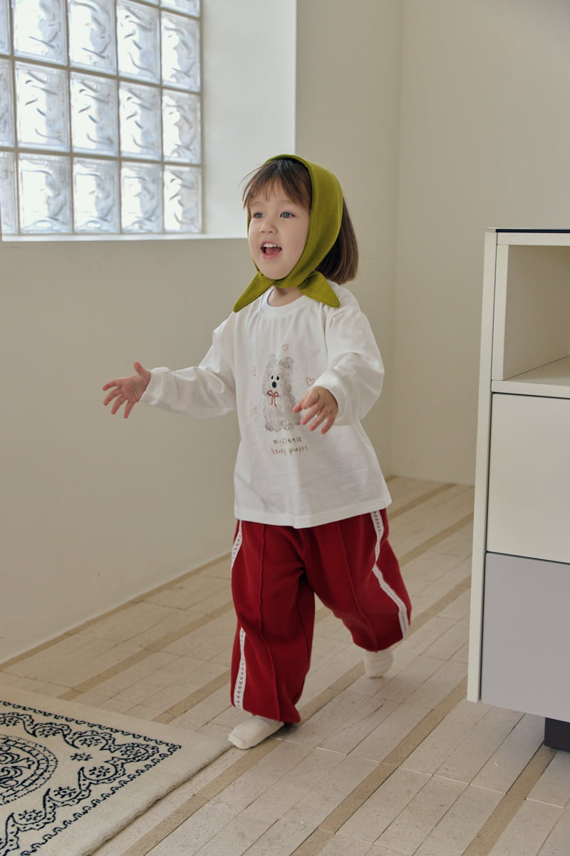 Mome - Korean Children Fashion - #childrensboutique - Little Puppy Tee - 8