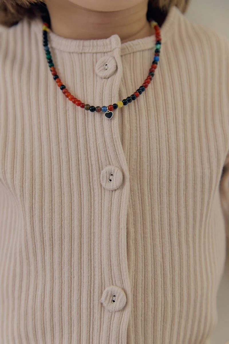Mome - Korean Children Fashion - #childrensboutique - Mome Raw Gemstone Necklace - 6