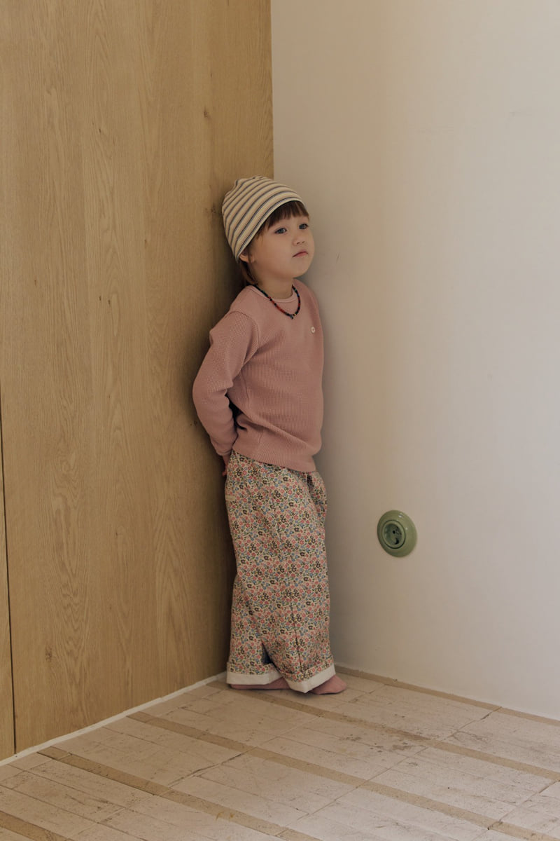 Mome - Korean Children Fashion - #childrensboutique - Waffle Daily Tee - 12