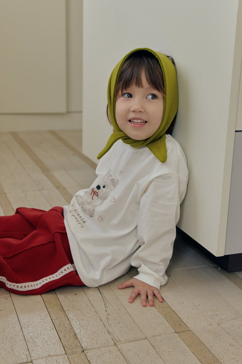 Mome - Korean Children Fashion - #designkidswear - Little Puppy Tee - 9