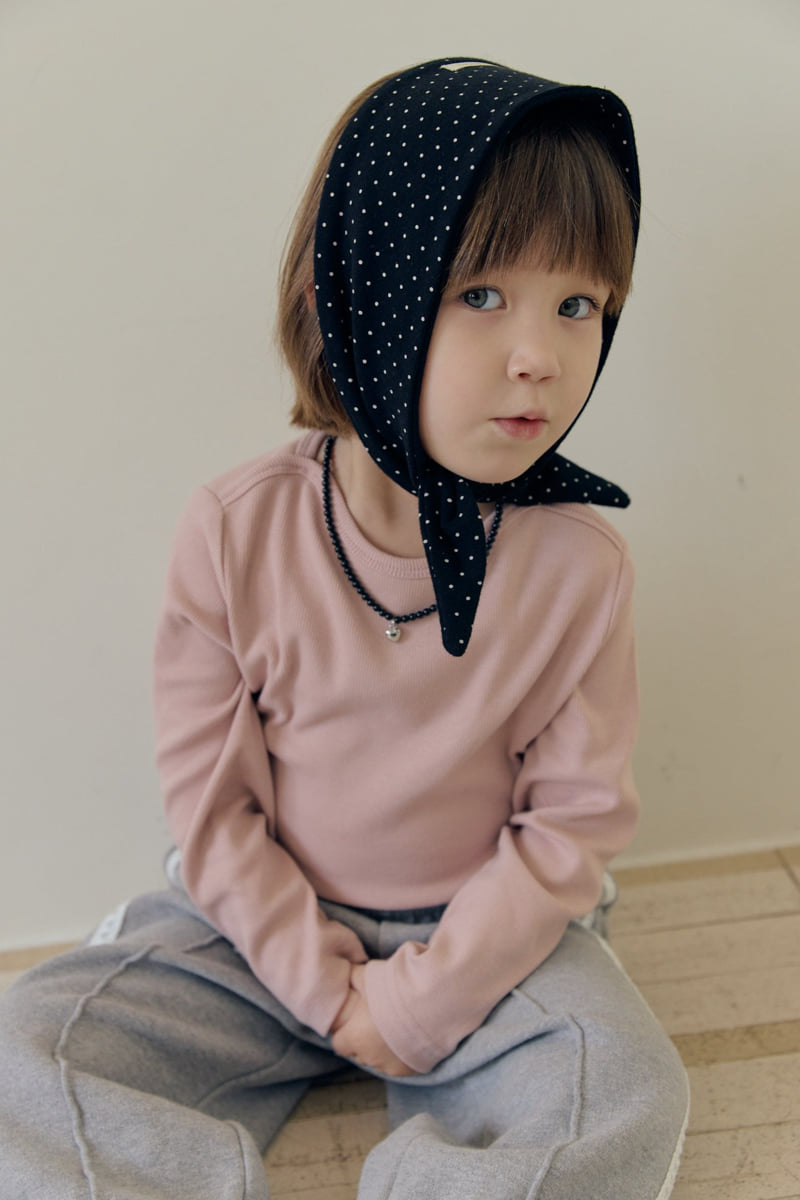 Mome - Korean Children Fashion - #discoveringself - Daily Ribbed Tee - 12