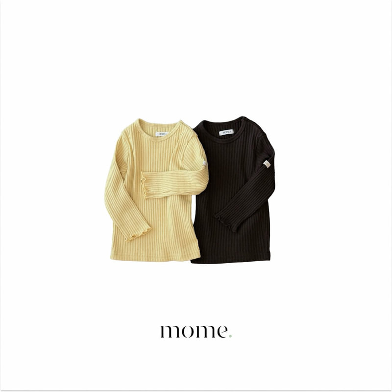 Mome - Korean Children Fashion - #kidsstore - Bella Ribbed Tee - 3