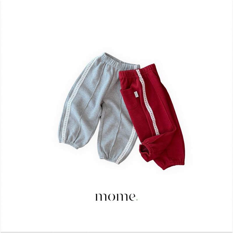 Mome - Korean Children Fashion - #kidsstore - Luv Luv Jogger Pants - 3