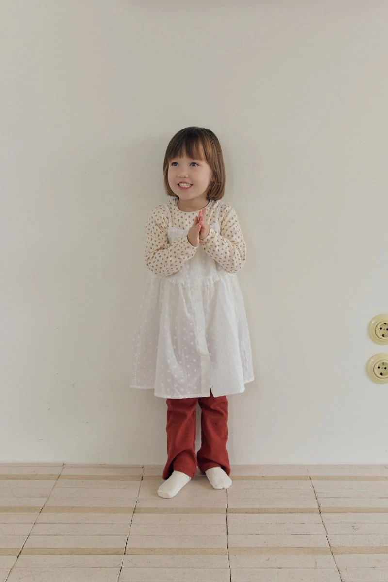 Mome - Korean Children Fashion - #kidzfashiontrend - Soft Flower Tee - 5