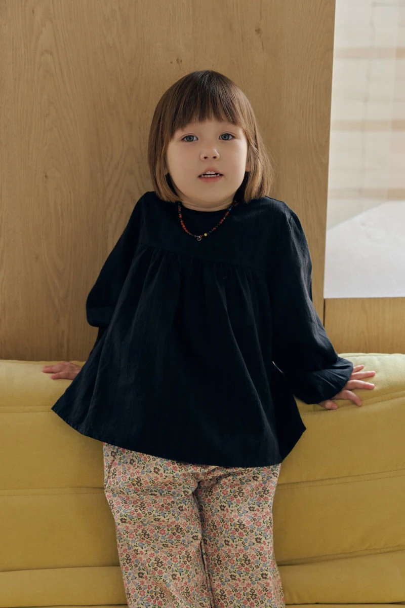 Mome - Korean Children Fashion - #kidzfashiontrend - Mocca Flower Pants - 9