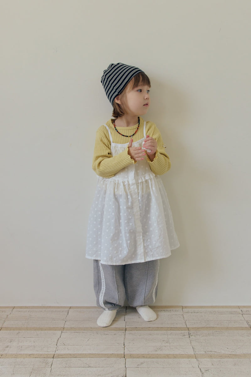 Mome - Korean Children Fashion - #magicofchildhood - Bella Ribbed Tee - 7
