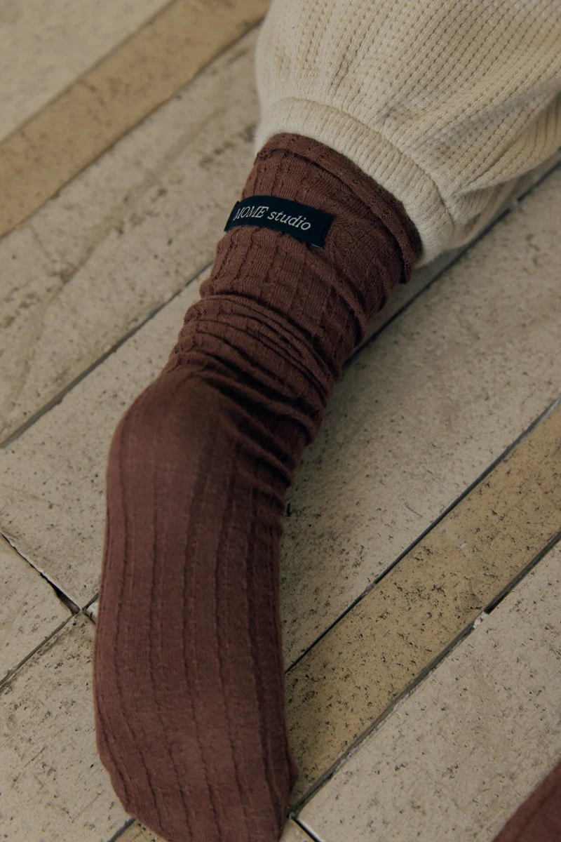 Mome - Korean Children Fashion - #magicofchildhood - Autumn Ribbed Socks - 5