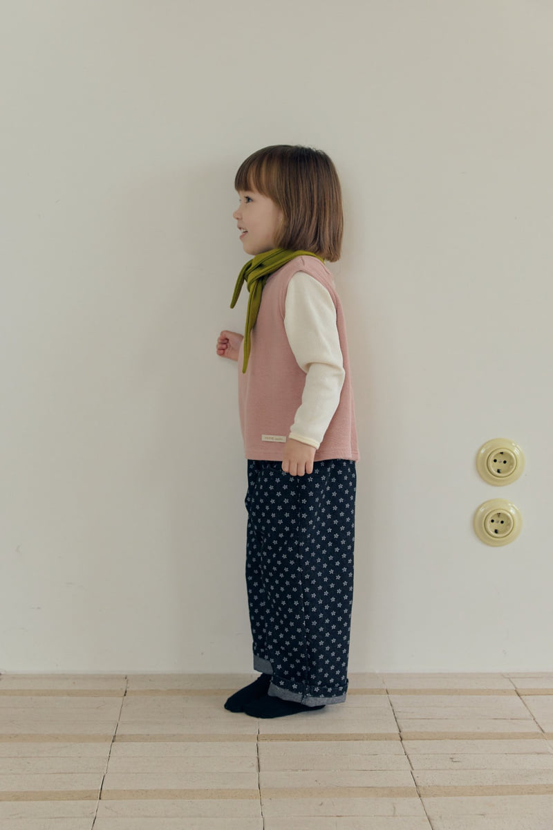 Mome - Korean Children Fashion - #magicofchildhood - Button 2-Sided Vest - 10