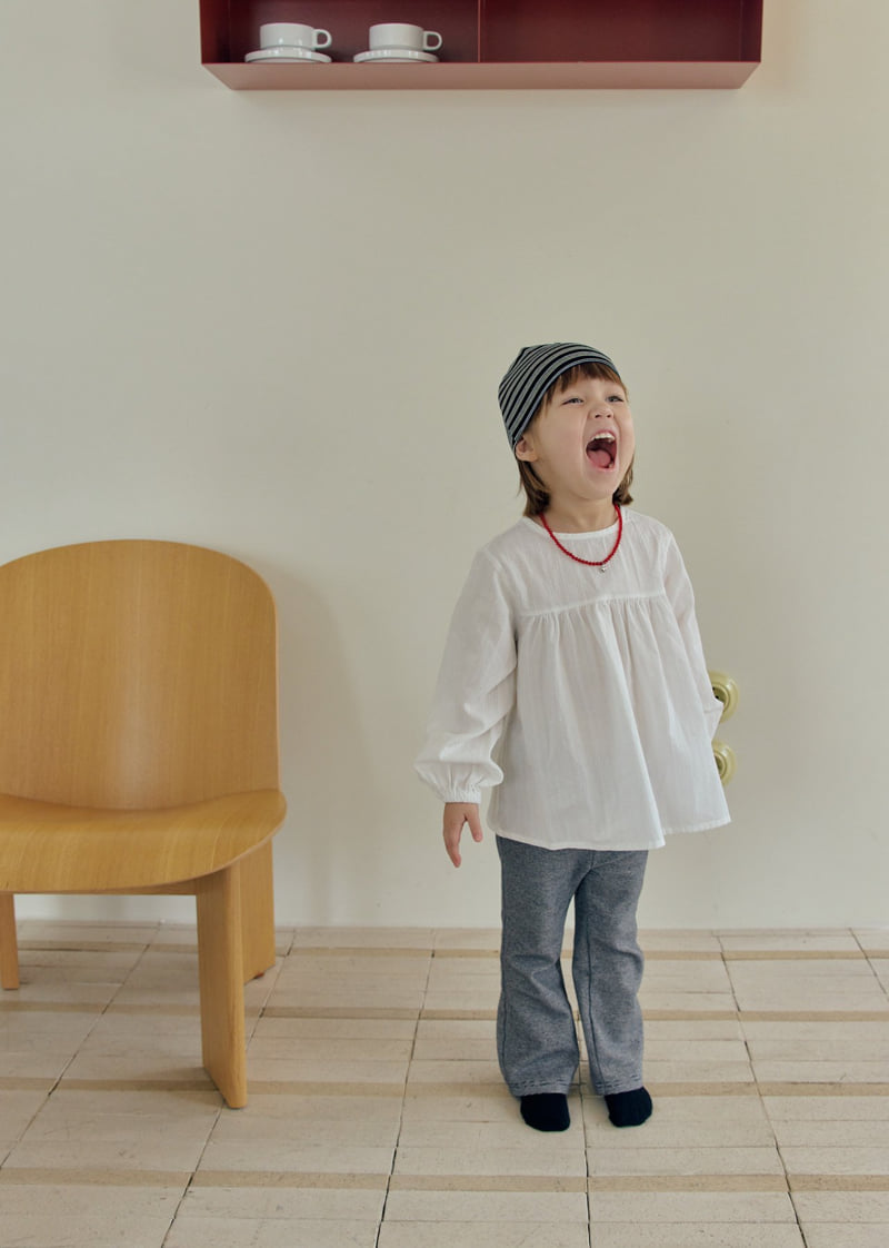 Mome - Korean Children Fashion - #littlefashionista - Love Blouse - 4