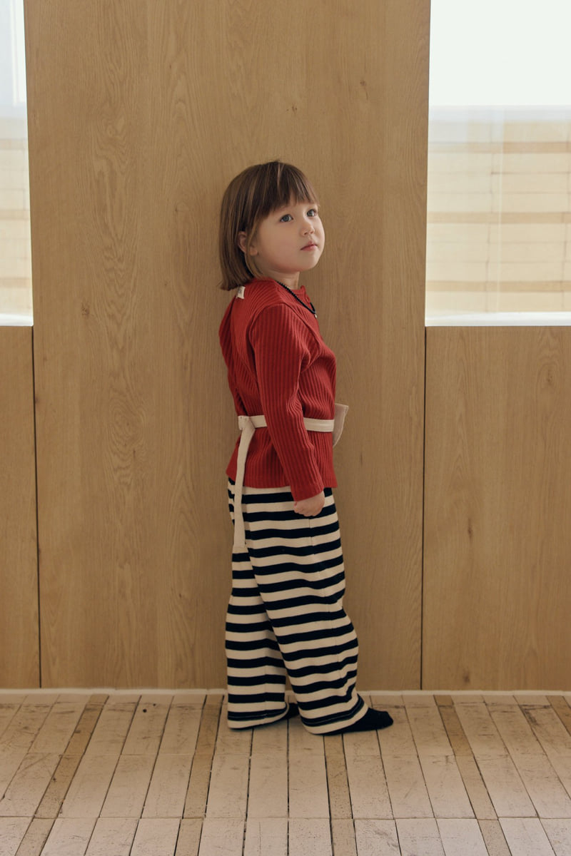 Mome - Korean Children Fashion - #prettylittlegirls - Candy Stripe Pants - 8