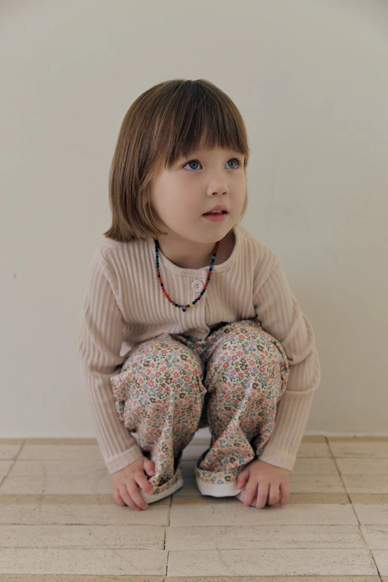 Mome - Korean Children Fashion - #prettylittlegirls - Lolly Ribbed Cardigan - 10
