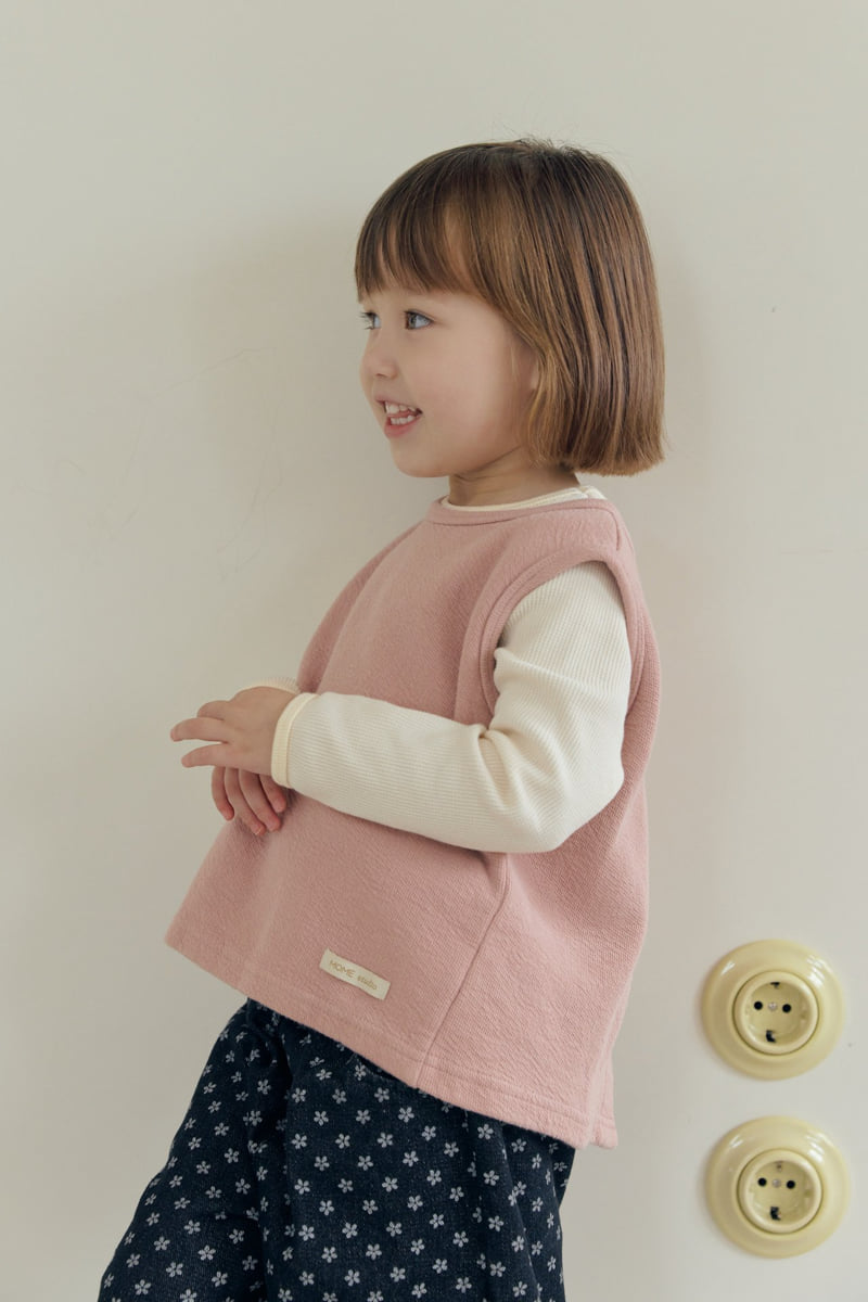 Mome - Korean Children Fashion - #prettylittlegirls - Waffle Daily Tee - 7