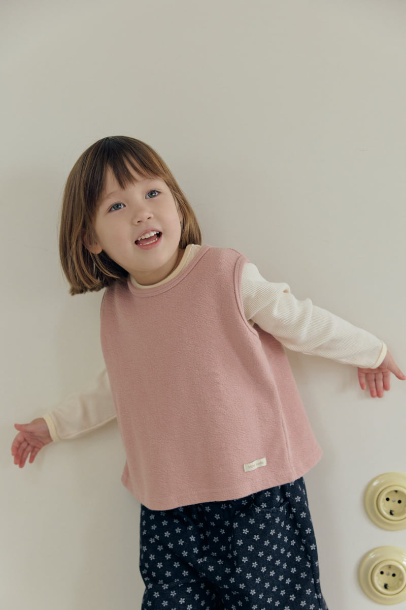 Mome - Korean Children Fashion - #todddlerfashion - Waffle Daily Tee - 8