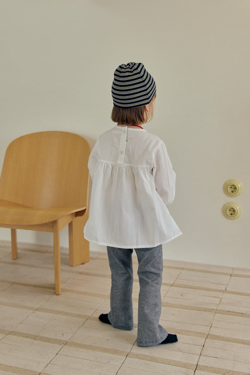 Mome - Korean Children Fashion - #todddlerfashion - Love Blouse - 7