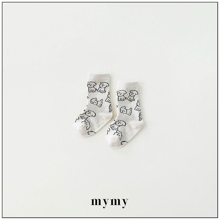 My Socks - Korean Children Fashion - #childofig - Bichon Set - 3