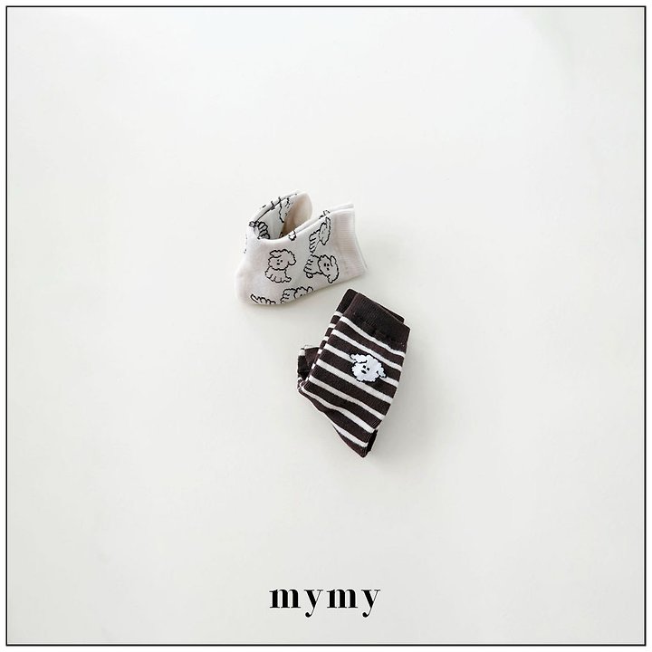 My Socks - Korean Children Fashion - #designkidswear - Bichon Set - 5