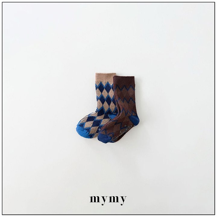 My Socks - Korean Children Fashion - #discoveringself - Whole Wheat Bread Set - 5