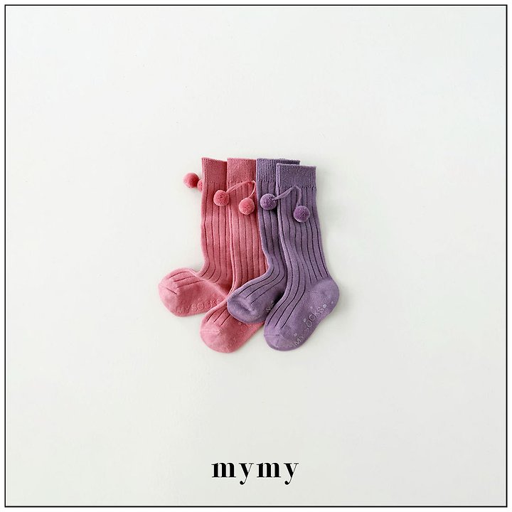 My Socks - Korean Children Fashion - #fashionkids - Hyacinth Bean Set - 2