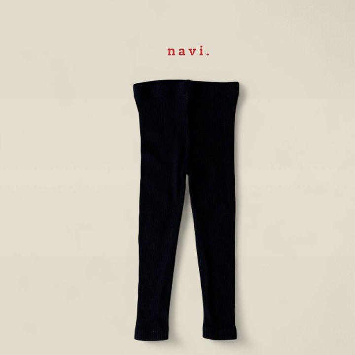 Navi - Korean Children Fashion - #Kfashion4kids - Rib Leggings - 5