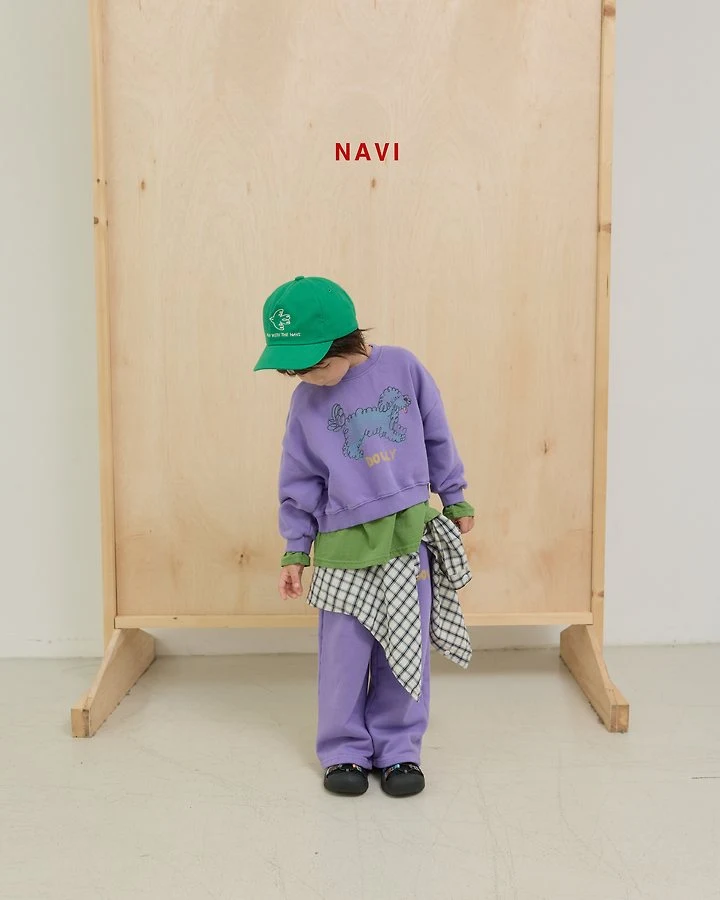 Navi - Korean Children Fashion - #kidzfashiontrend - Dolly Crop Sweatshirts - 4