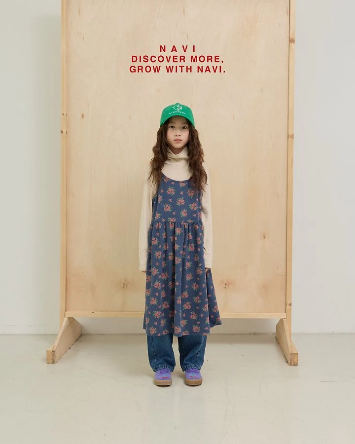 Navi - Korean Children Fashion - #childofig - Magarette One-piece - 2