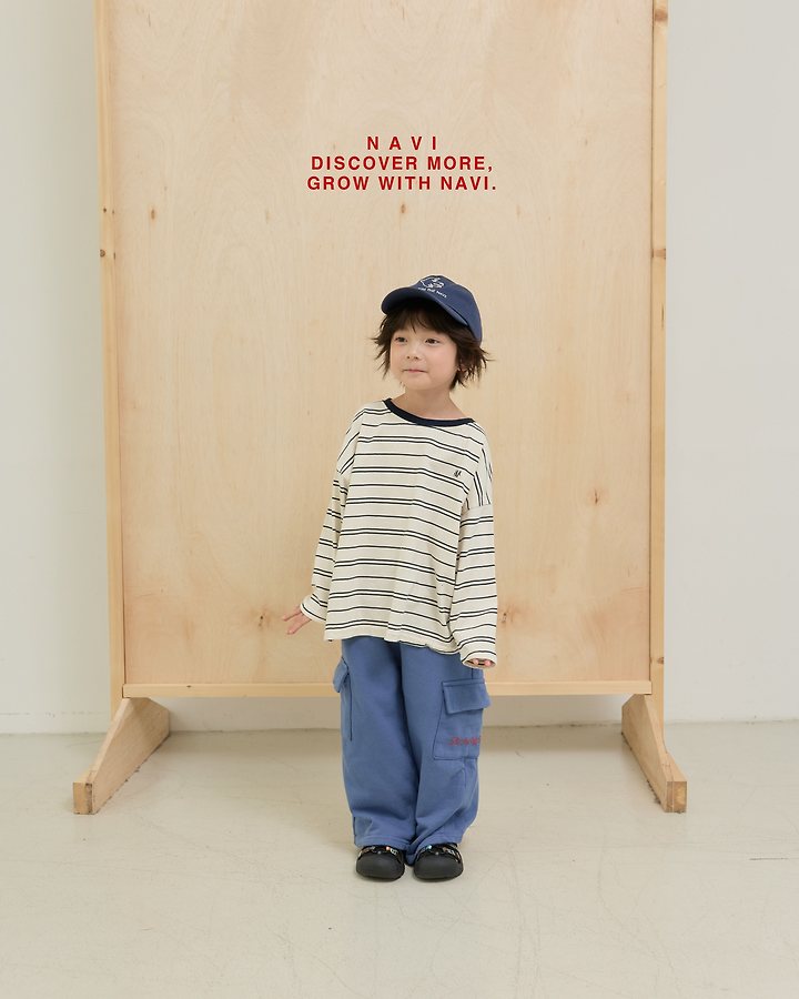 Navi - Korean Children Fashion - #childrensboutique - Stone Pants - 5