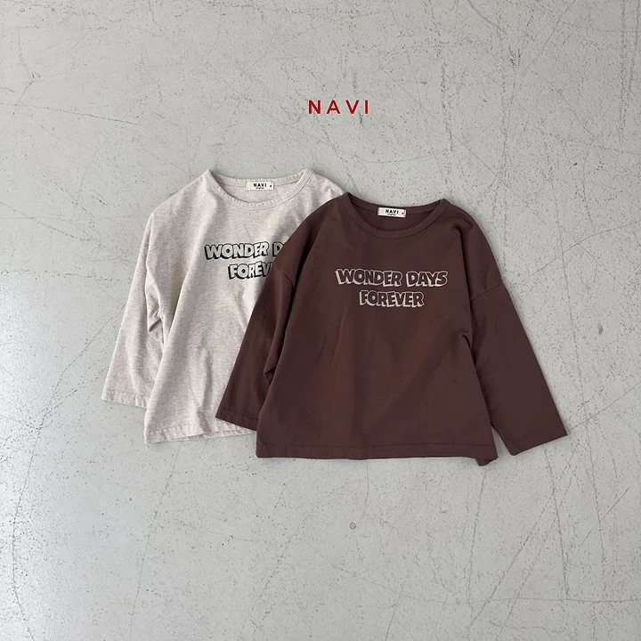 Navi - Korean Children Fashion - #designkidswear - Day Tee