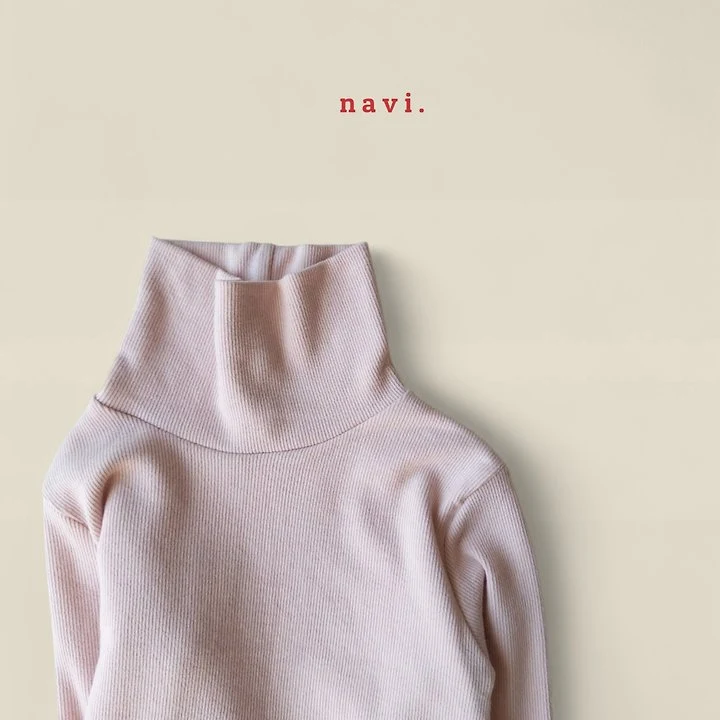 Navi - Korean Children Fashion - #designkidswear - Mild Turtleneck Tee - 11