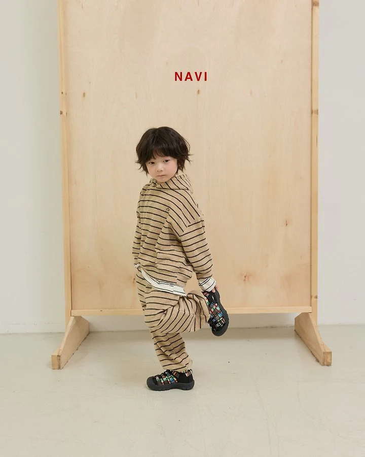 Navi - Korean Children Fashion - #discoveringself - Terry Hood Tee - 5