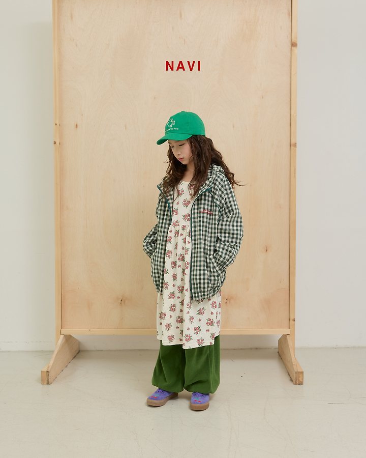 Navi - Korean Children Fashion - #fashionkids - Chess Hood Jumper - 12