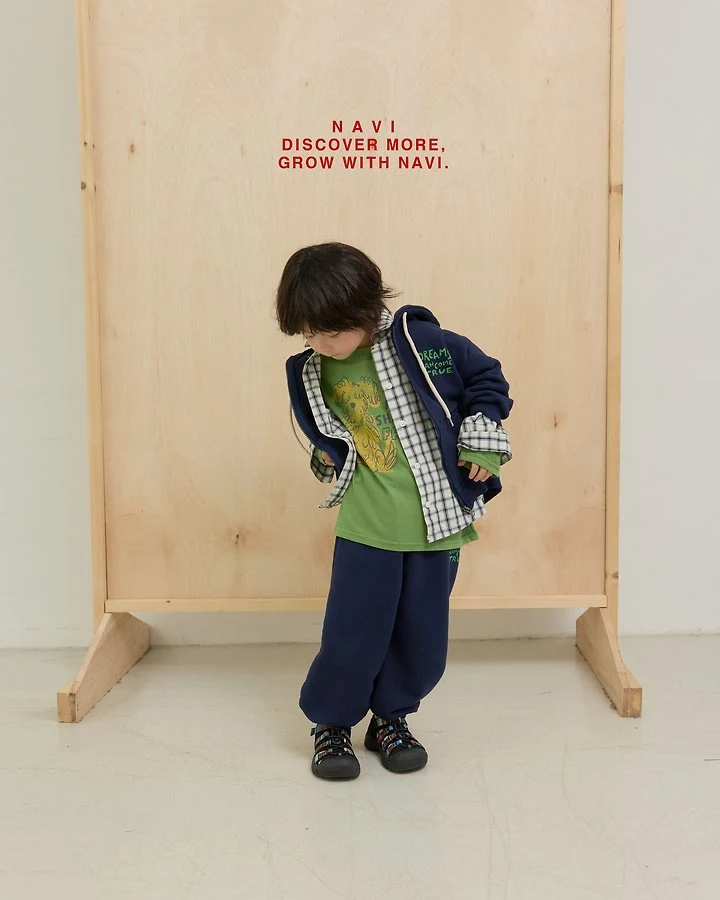 Navi - Korean Children Fashion - #kidsshorts - Dream Hood Zip-up Jacket - 4
