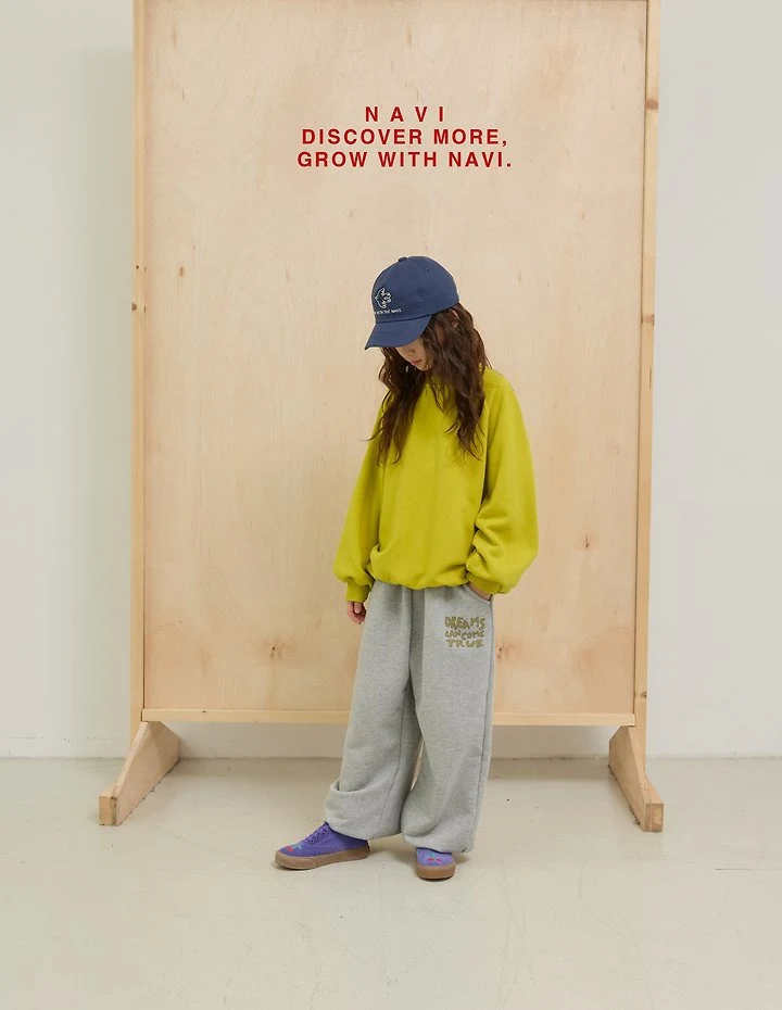 Navi - Korean Children Fashion - #kidsshorts - Point Sweatshirts - 4