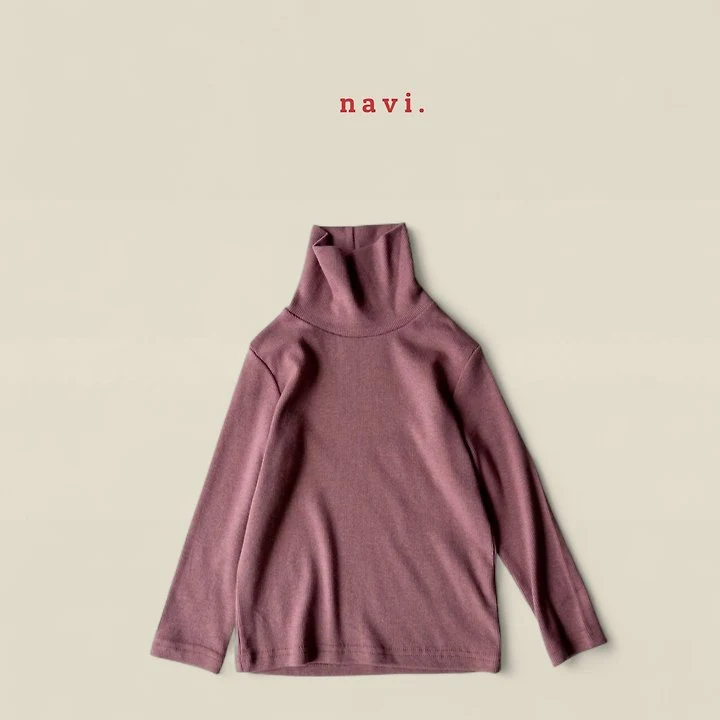 Navi - Korean Children Fashion - #Kfashion4kids - Mild Turtleneck Tee - 4