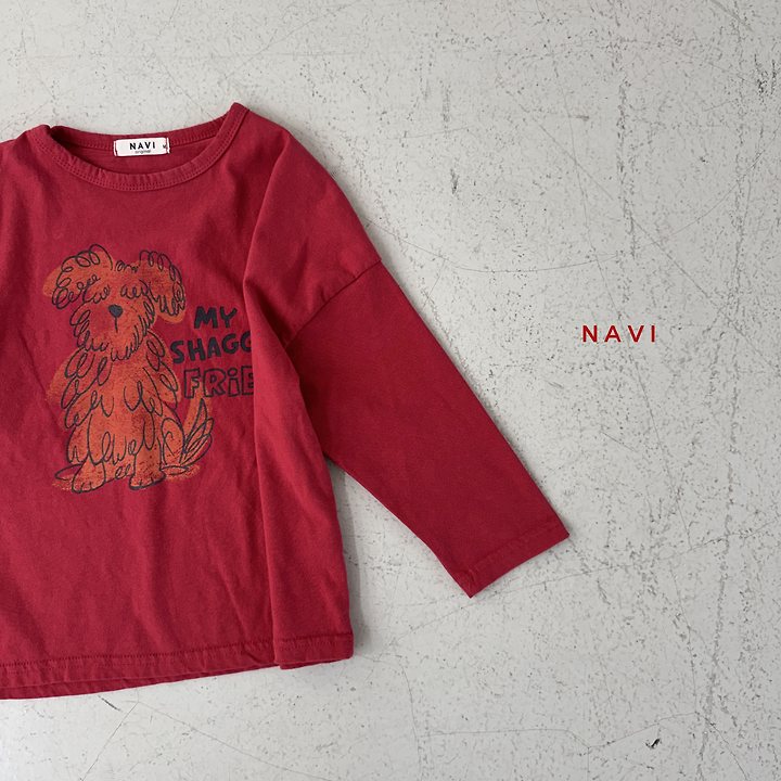Navi - Korean Children Fashion - #littlefashionista - Puppy Tee - 12