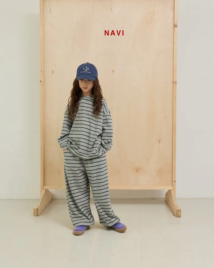 Navi - Korean Children Fashion - #magicofchildhood - Terry Hood Tee - 12