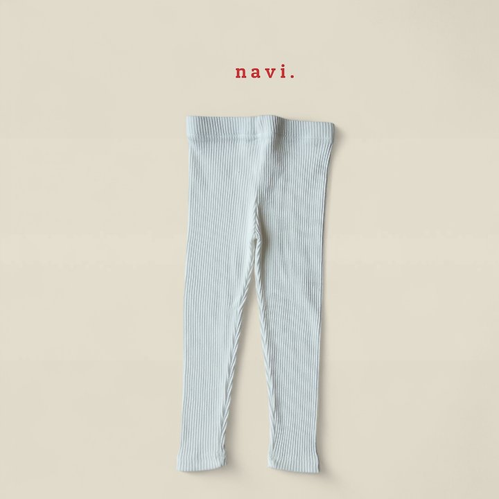 Navi - Korean Children Fashion - #minifashionista - Rib Leggings - 8