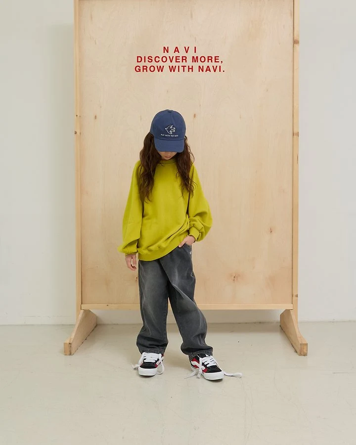 Navi - Korean Children Fashion - #minifashionista - Point Sweatshirts - 9