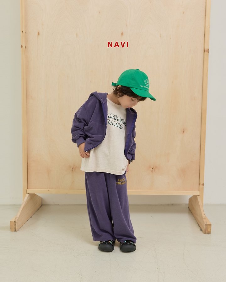 Navi - Korean Children Fashion - #minifashionista - Flower Hood Zip-up Jacket - 4
