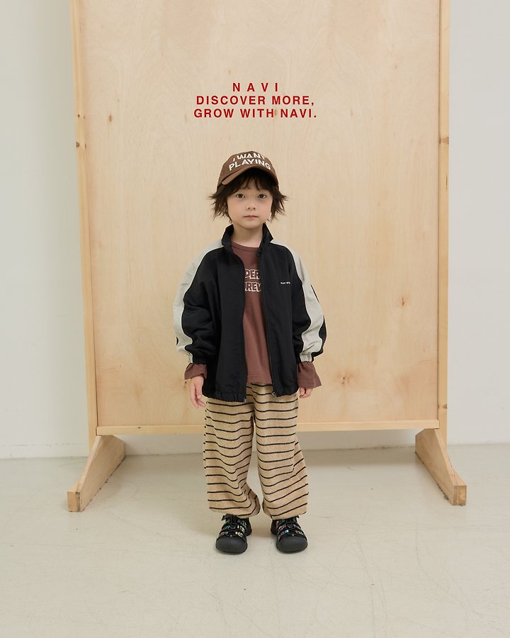 Navi - Korean Children Fashion - #todddlerfashion - Terry Pants - 2
