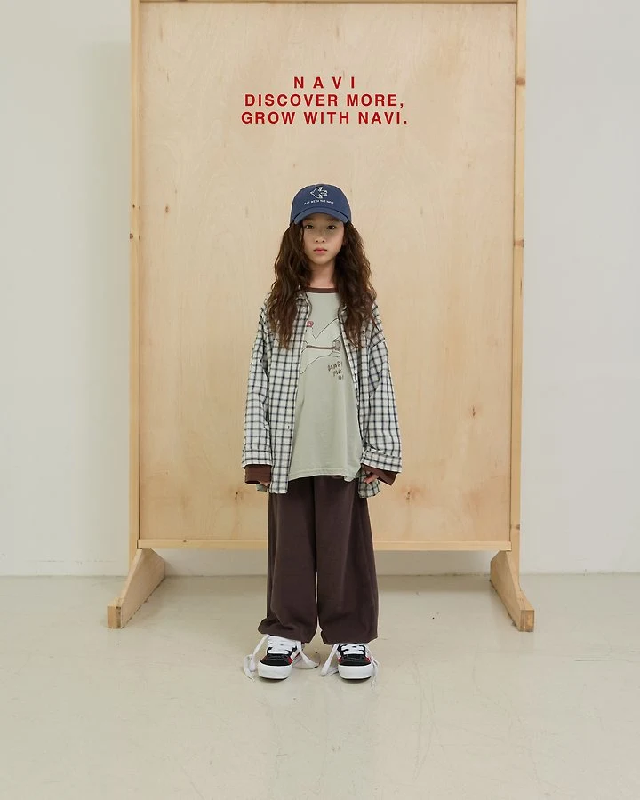 Navi - Korean Children Fashion - #todddlerfashion - Post Raglan Tee - 12