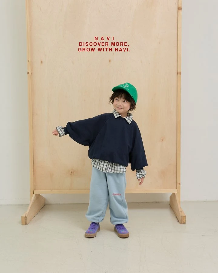 Navi - Korean Children Fashion - #toddlerclothing - Point Sweatshirts - 12