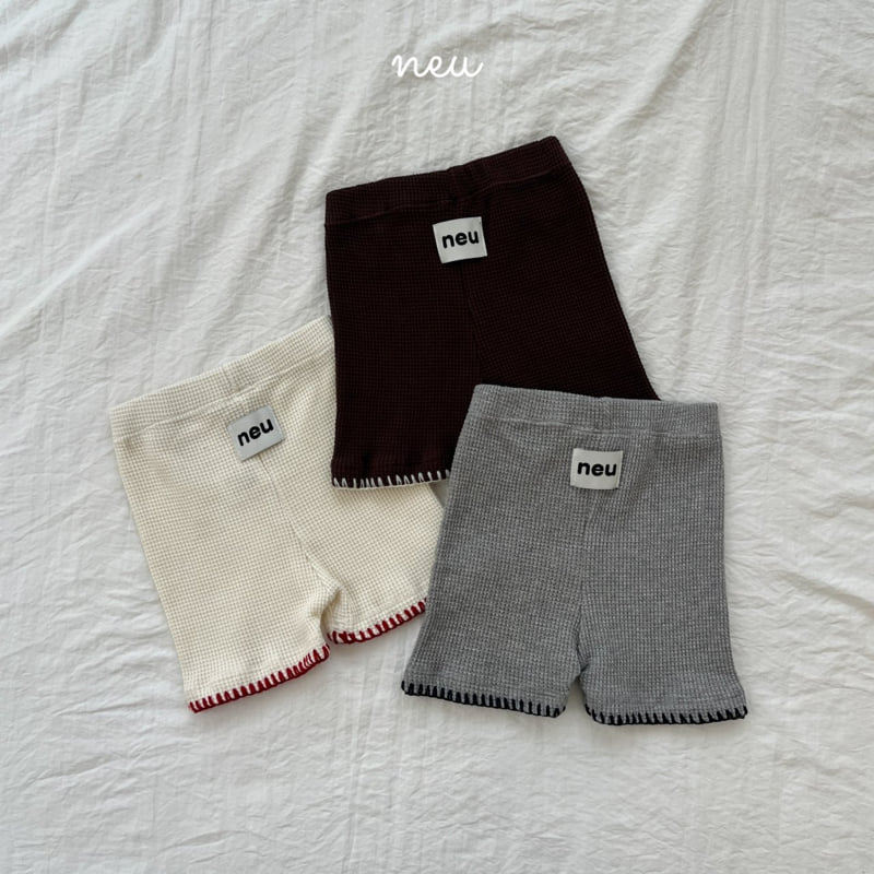 Neu - Korean Children Fashion - #childofig - Waffle Mellow Shorts