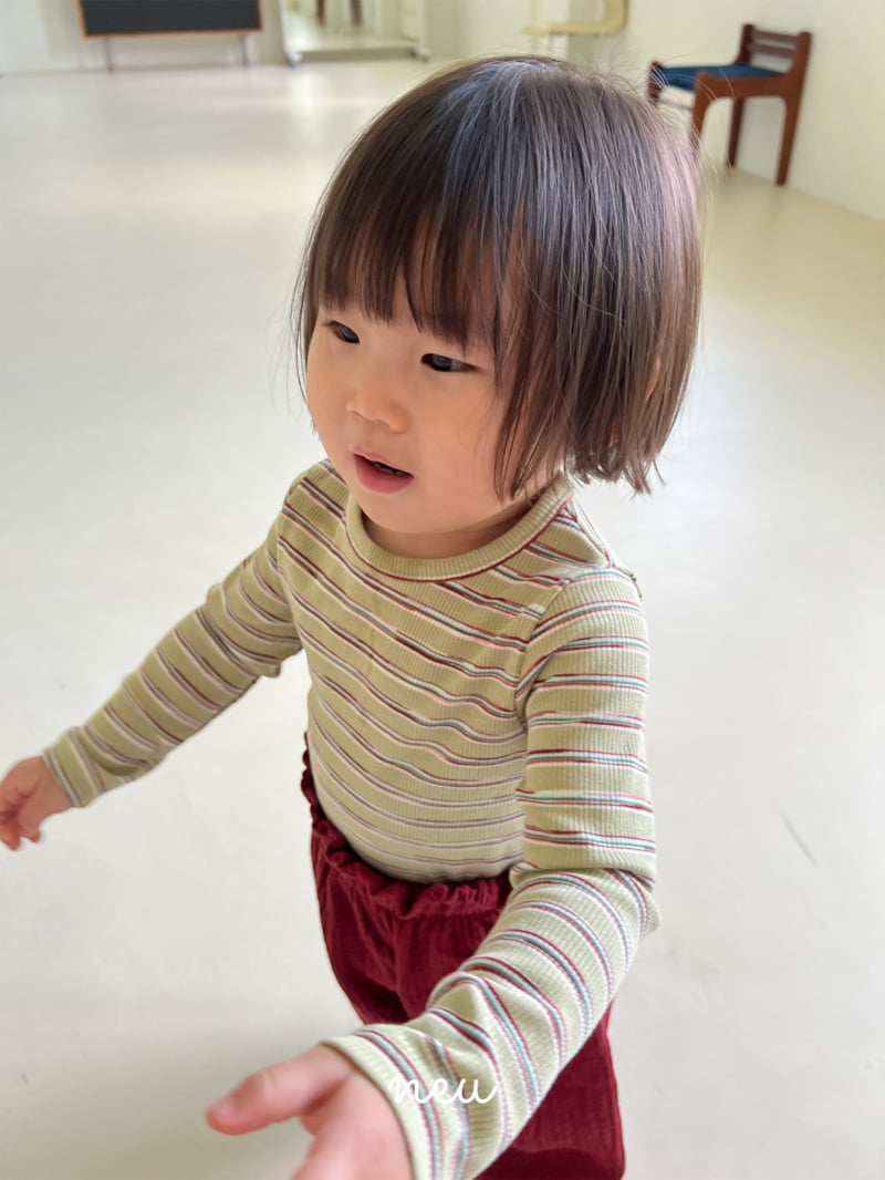 Neu - Korean Children Fashion - #kidsshorts - Brownie Tee - 11