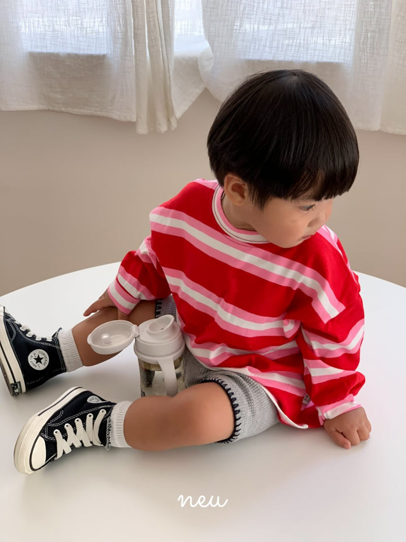 Neu - Korean Children Fashion - #kidsshorts - Waffle Mellow Shorts - 6