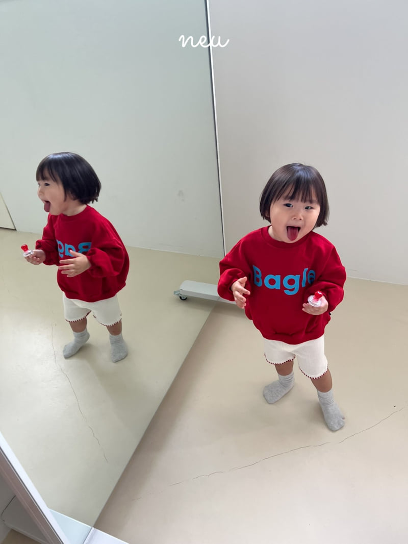 Neu - Korean Children Fashion - #kidsshorts - Bagle Sweatshirts - 5