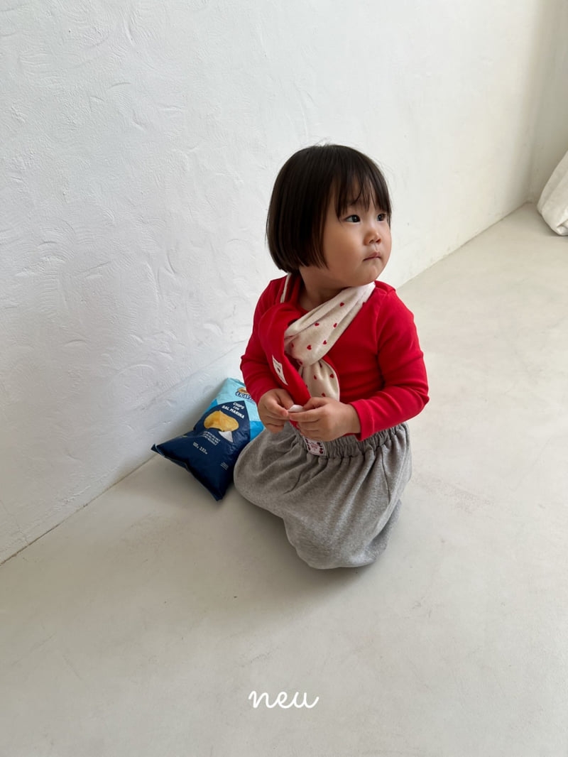 Neu - Korean Children Fashion - #kidsshorts - Terry Reversible Muffler - 4