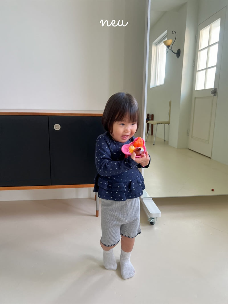 Neu - Korean Children Fashion - #magicofchildhood - Flower Cancan Tee - 6