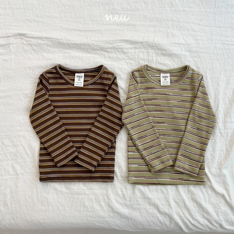 Neu - Korean Children Fashion - #minifashionista - Brownie Tee