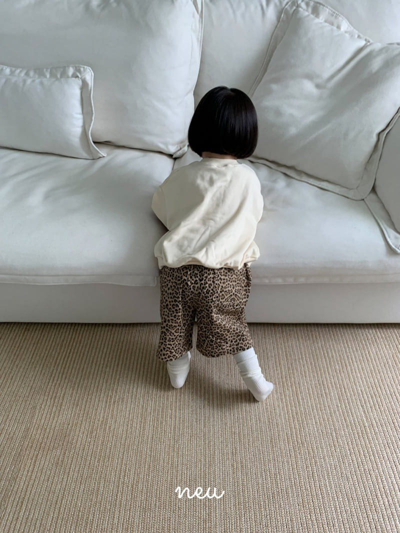Neu - Korean Children Fashion - #minifashionista - Leopard Autumn Bermuda Pants - 12