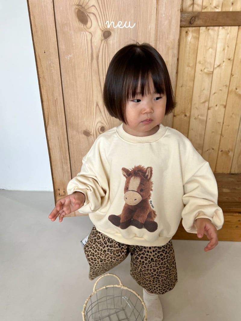 Neu - Korean Children Fashion - #prettylittlegirls - Pony Sweatshirts - 3